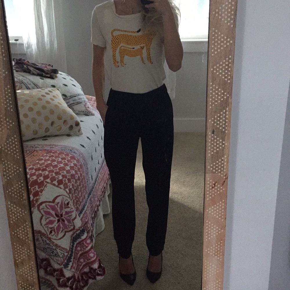 Jcrew high waisted pant